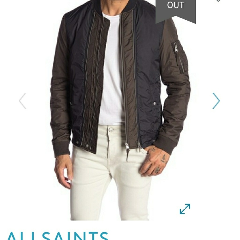 AllSaints-Braddock Bomber Jacket